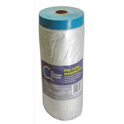 Pre Taped Masking Film & Paper