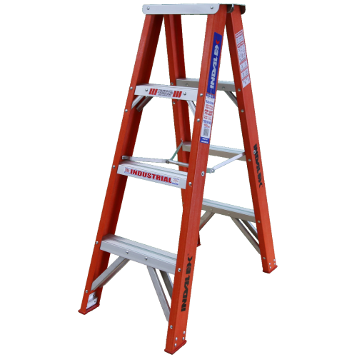 Tradesman Industrial Double Sided Fibreglass Step Ladder