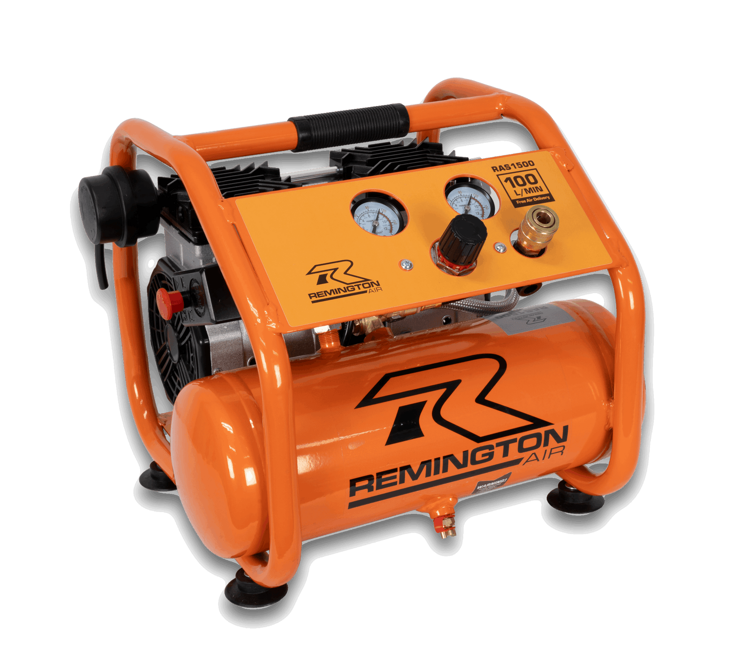 Remington 1.5HP Silent Oil-less Twin Pump Air Compressor RAS1500