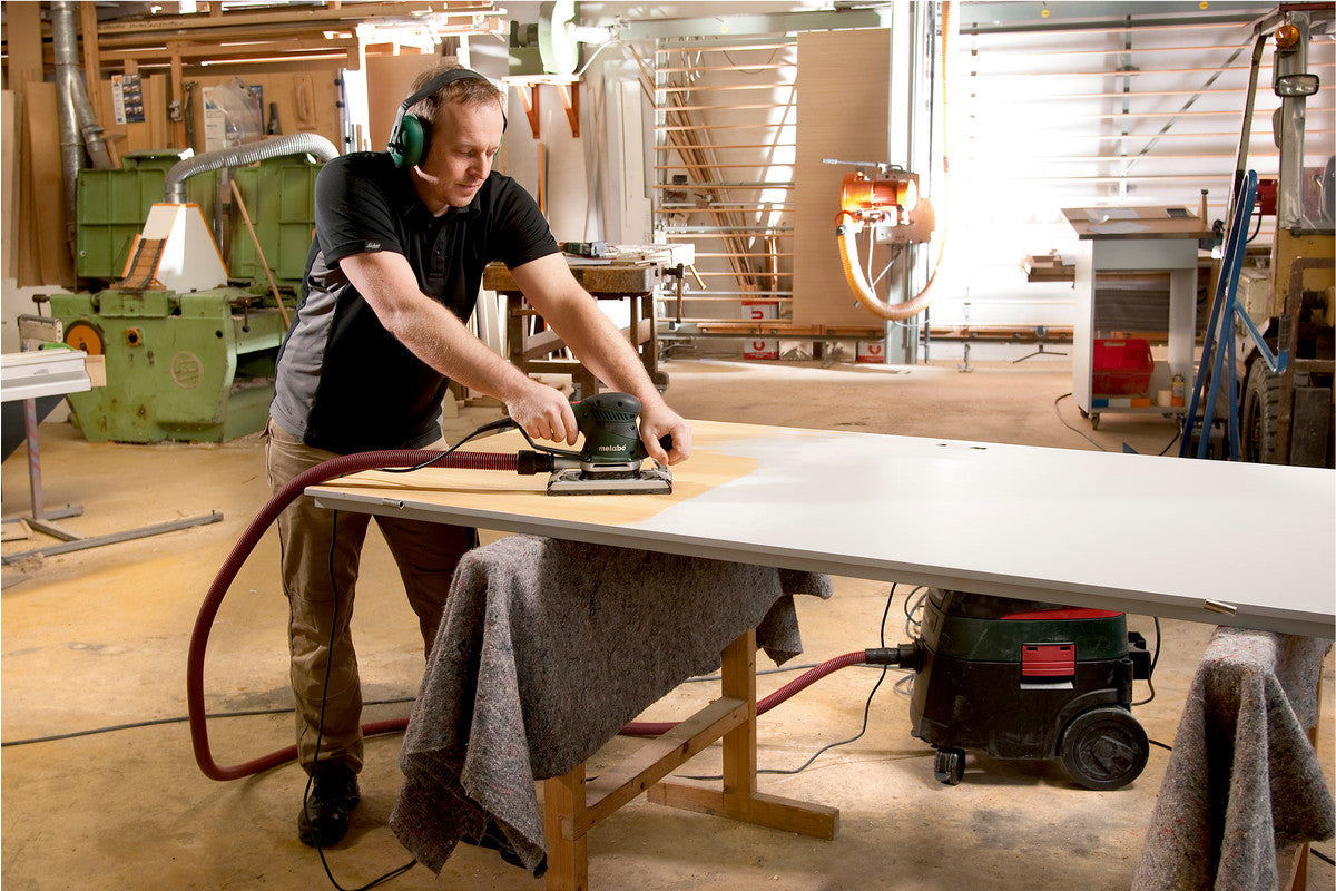 Metabo 1/2 Sheet Orbital Finishing Sander, 114mm x 229mm, SRE 4351 Turbo Tec