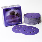 125mm Ceramic Grain Film Backed Velcro Sanding Discs 100 Pack