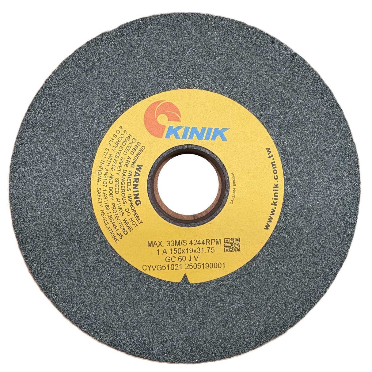 150mm x 19 Green Silicon Carbide Grinding Wheels - Multi Bore