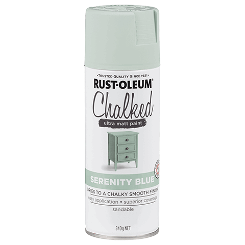 Rust-Oleum Chalked Spray Paint  -   'Timeless Beautiful Pastel Colours!'