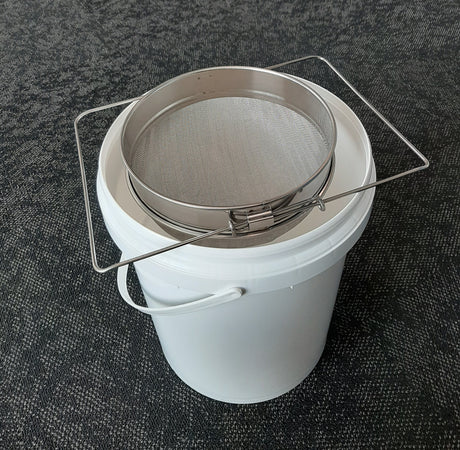 Stainless Steel Paint Strainer with Adjustable Handles