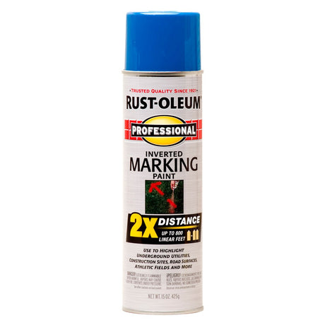 Rust-Oleum Professional 2X Inverted Marking Spray Paint - 8 Colours Available