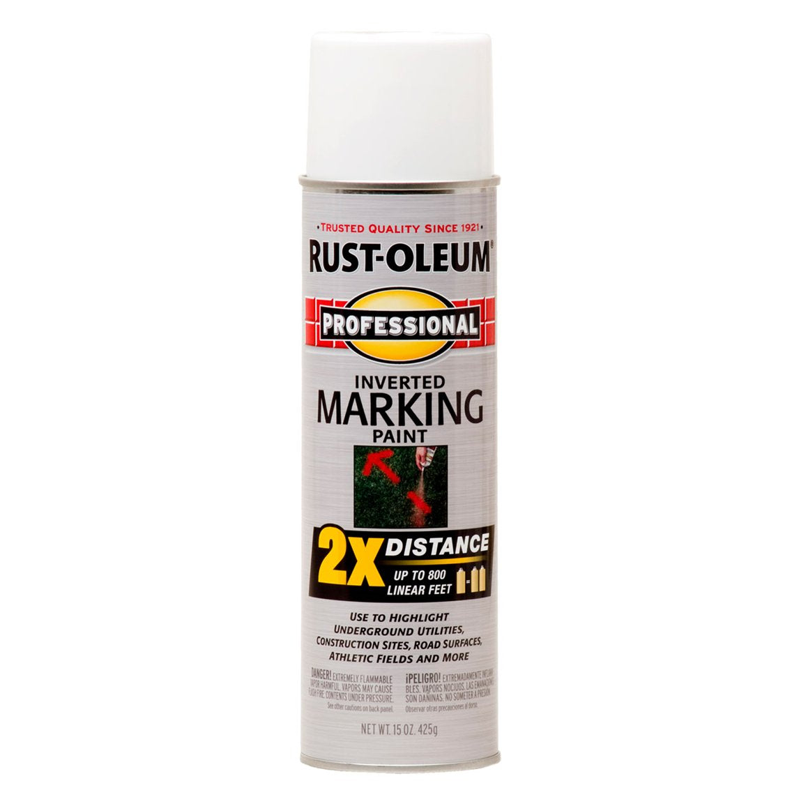 Rust-Oleum Professional 2X Inverted Marking Spray Paint - 8 Colours Available