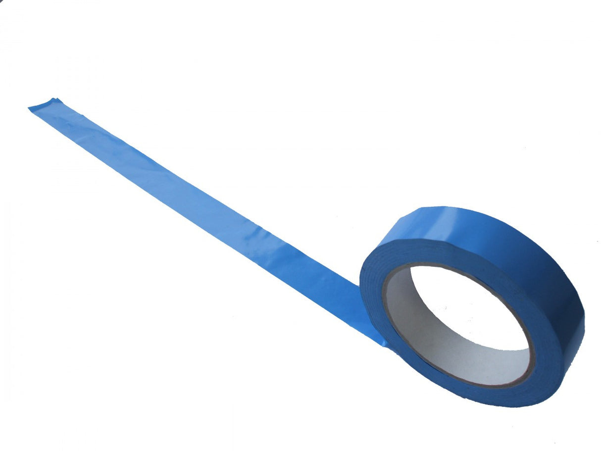 Blue Low Stretch Vinyl Long Life Exterior Masking Tape