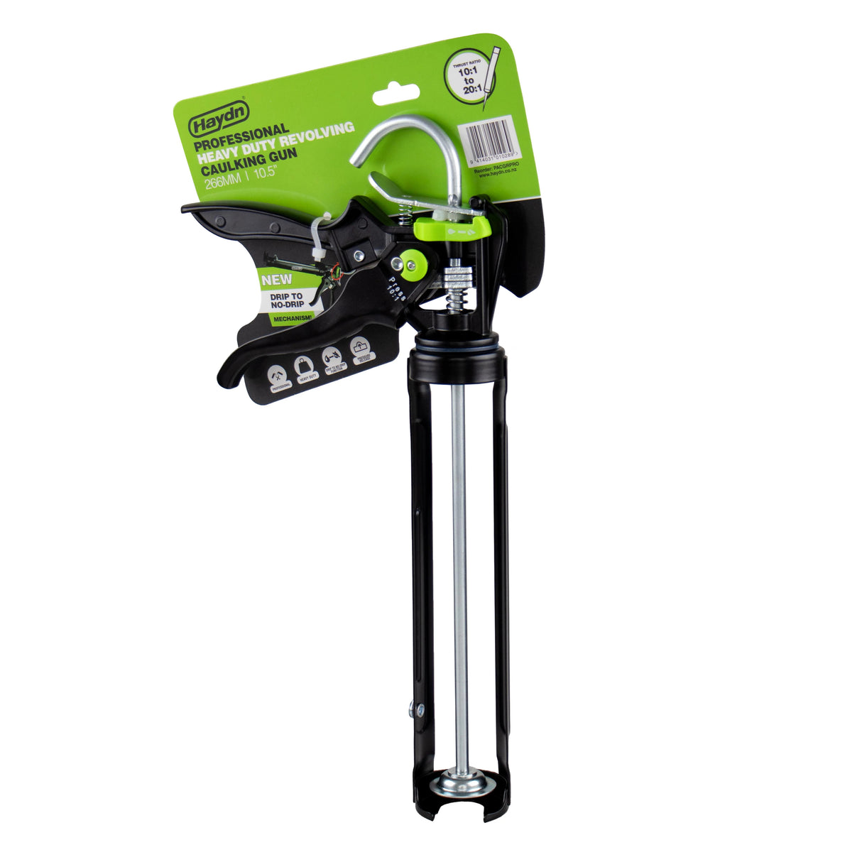 Professional Series 266mm Revolving Caulking Gun - Tools Not Toys