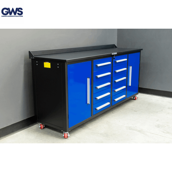 7Ft Ultimate Heavy Duty Workbench - Side View