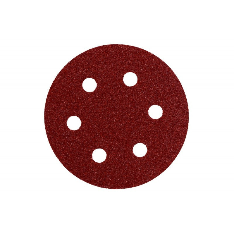 80mm Mini Sanding Discs - 6 Hole, 25 Packs