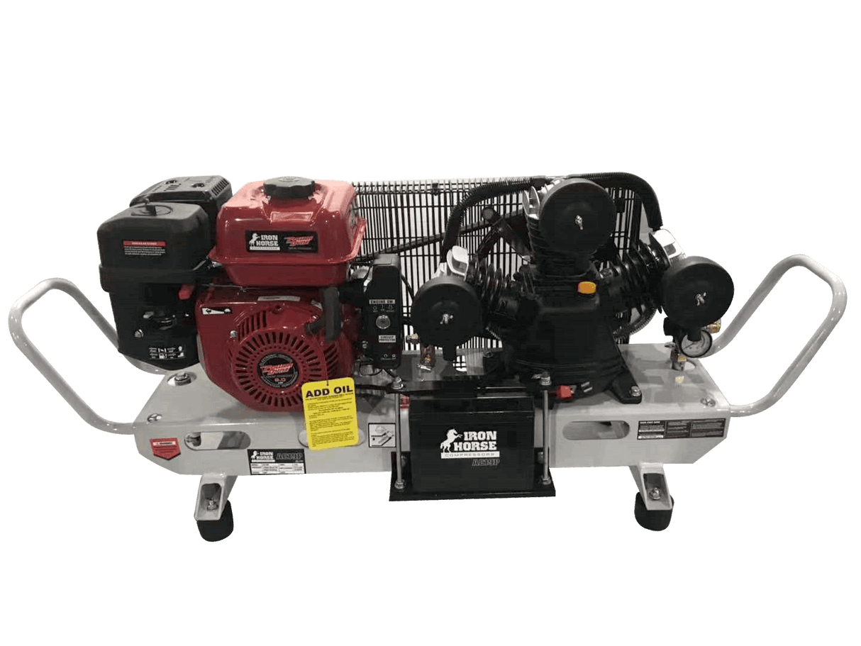 Iron Horse 8.0HP Petrol Air Compressor, AC19P