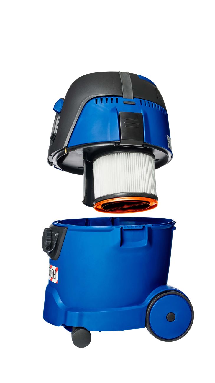 Nilfisk AERO H Class Certified - An Industry First In Compact Safety Dust Extractors - With Bluetooth Tool Connectivity