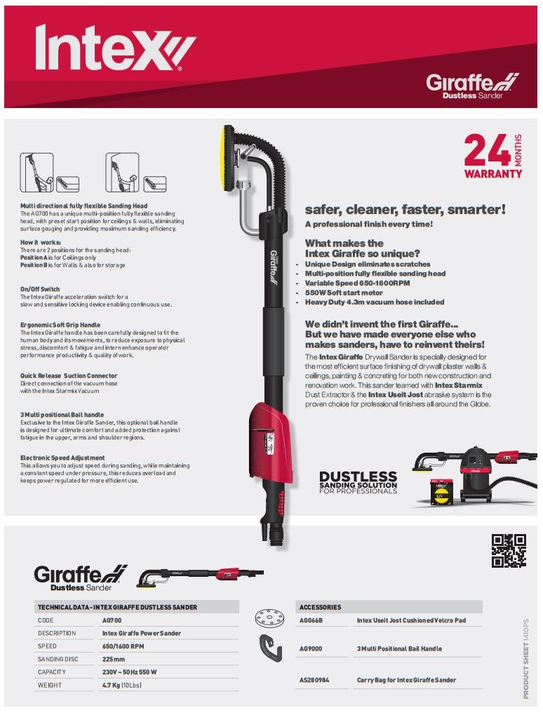 Intex Giraffe Sander AG700 Flyer