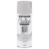 Rust-Oleum Chalked Spray Paint, 340g - Aged Grey