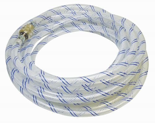 Food Grade Breathing Air Hose Set 10mm x 10 metres Braided non-toxic PVC hose