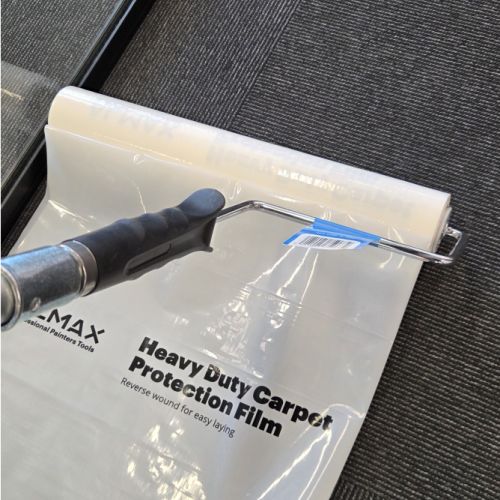 Carpet Protection Film 360mm x 25m, 50 Micron