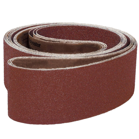 50mm x 2745mm Noritake Single J Weight Flexible Aluminium Oxide Linishing Belts