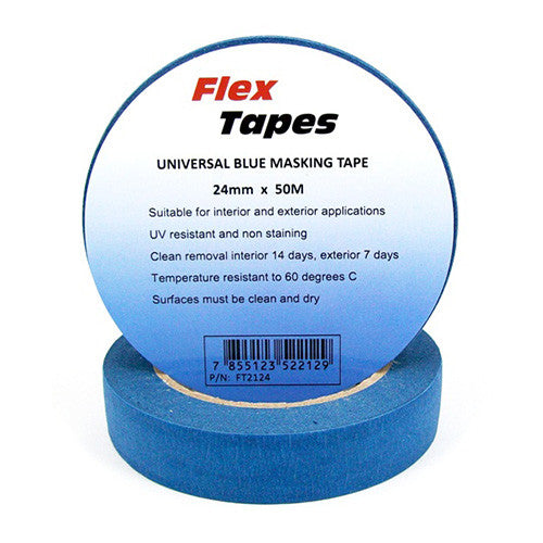 18mm Flex Premium Universal Blue Interior / Exterior Masking Tape