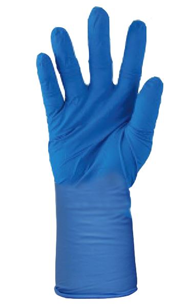 1000 Disposable Blue Nitrile Long Cuff Powder Free Gloves Pack