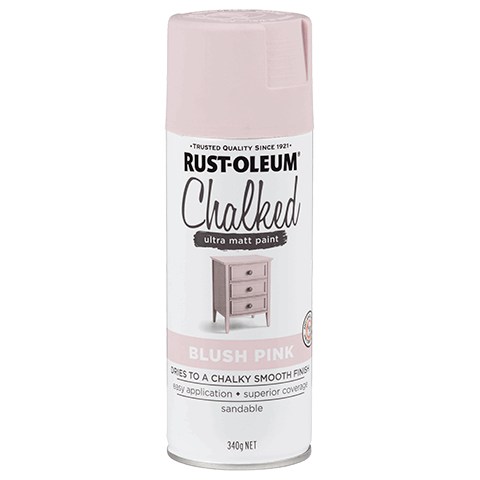 Rust-Oleum Chalked Spray Paint, 340g - Blush Pink