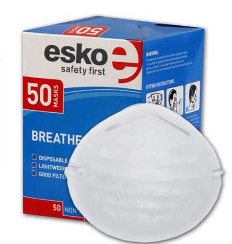 Esko Breathe Easy Non-Toxic Disposable Dust Mask