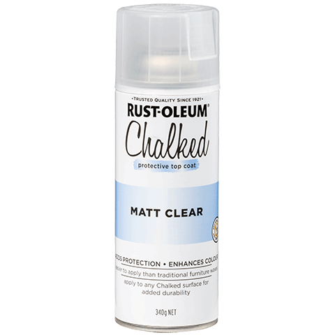 Rust-Oleum Chalked Spray Paint, 340g - Clear