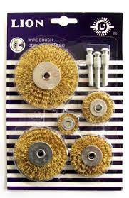 Wire Brush 5 Piece Kit