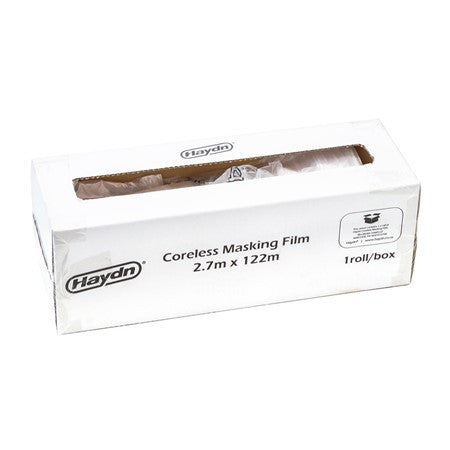 Haydn Coreless Masking Film 2.7m x 122m (over 120m)
