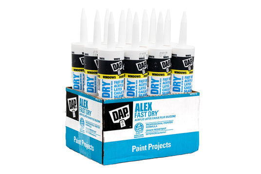 Dap Alex Fast Dry Acrylic Latex Caulk Plus Silicone 300ml