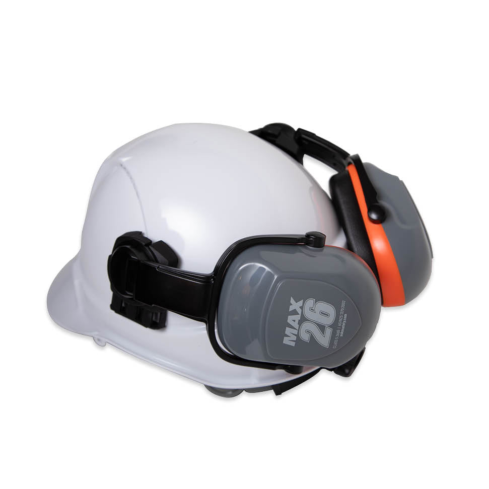 Esko Max 26 Hard Hat Earmuffs, Class 5, SLC 26dB