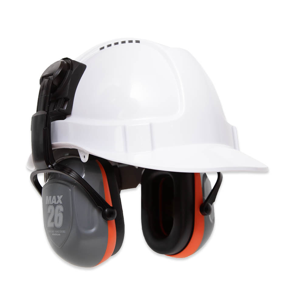 Esko Max 26 Hard Hat Earmuffs, Class 5, SLC 26dB