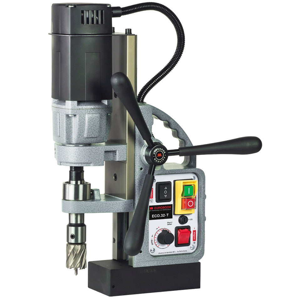 Euroboor ECO.32-T Magnetic Base 32mm Drill And Tap Machine With Variable Speed