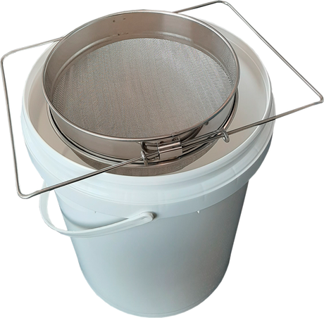 Stainless Steel Paint Strainer with Adjustable Handles