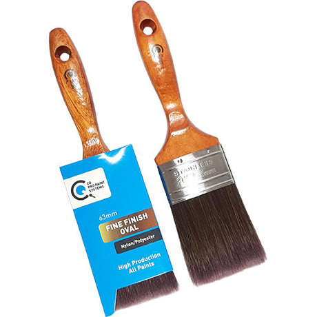 Almax Fine Finish Oval Paint Brush Series