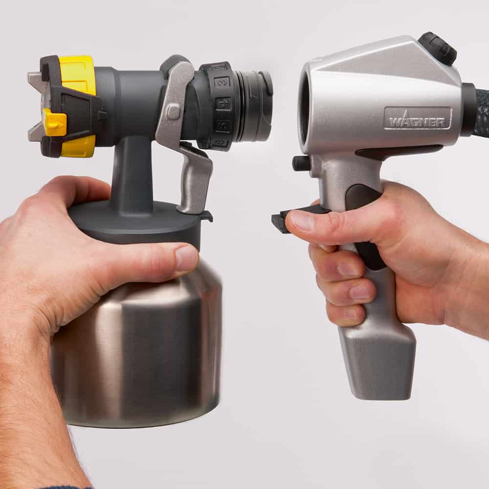 Wagner XVLP FC5000 Sprayer - Includes Both Standard and Fine Finish Nozzles