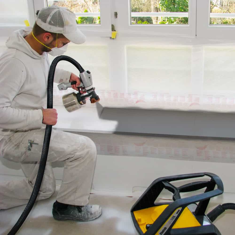 Wagner XVLP FC5000 Sprayer - Includes Both Standard and Fine Finish Nozzles
