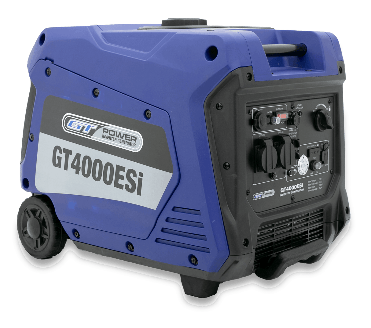 GT Power 4000W Silenced Inverter Generator Solar Backup Package