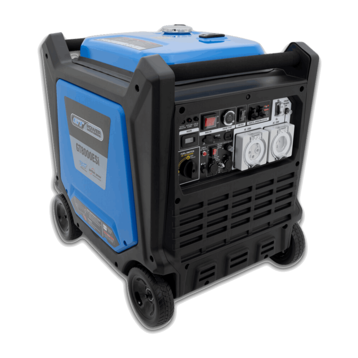 GT Power 8000W Electric Start Inverter Generator GT8000ESi - INCLUDES FREE STORAGE COVER