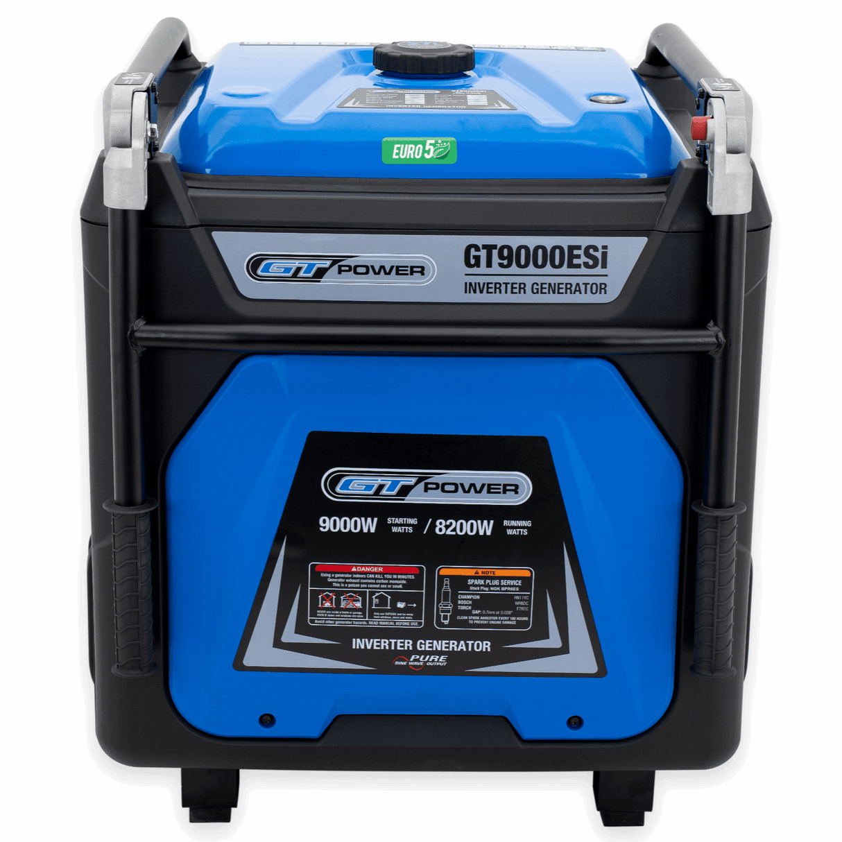 GT Power 9000W Electric Start Silenced Inverter Generator - Setting The Standard For Back Up Power - INCLUDES FREE STORAGE COVER