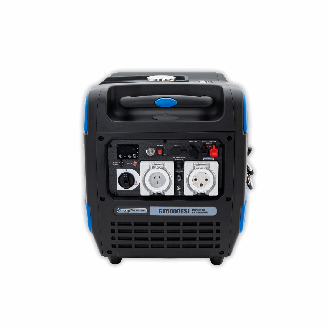 6000W Silenced Electric Start Inverter Generator - Powerful And Compact GT6000ESi - INCLUDES FREE STORAGE COVER