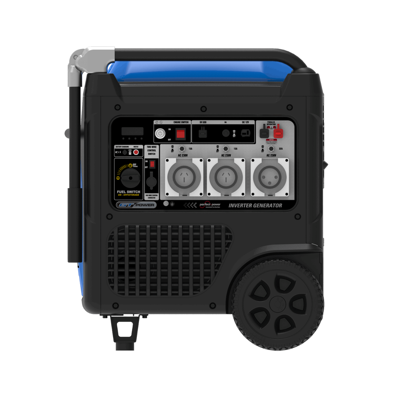 GT Power 9000W Electric Start Silenced Inverter Generator - Setting The Standard For Back Up Power