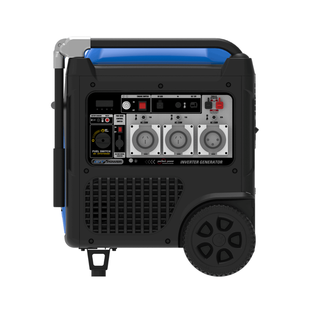 GT Power 9000W Electric Start Silenced Inverter Generator - Setting The Standard For Back Up Power