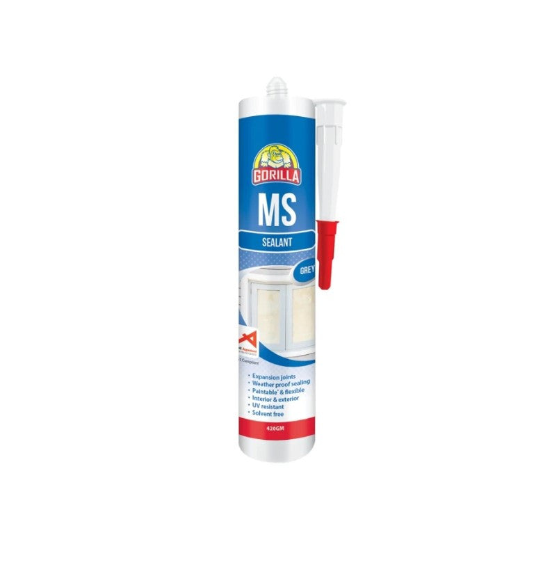 Gorilla MS Sealant - Grey 420gm