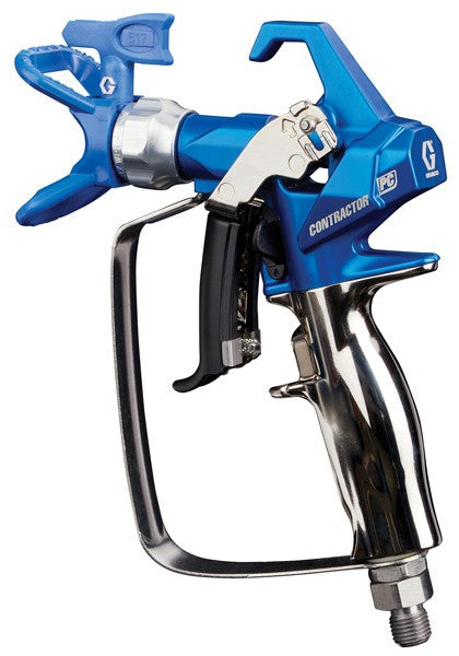 Graco Contractor PC Spray Gun, the lightest, most comfortable gun ever built.