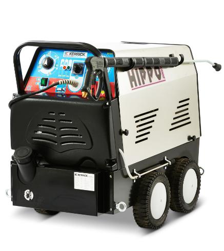 Kerrick Hippo Industrial Use Hot Water Pressure Cleaner - 15 LPM Cleaning Power