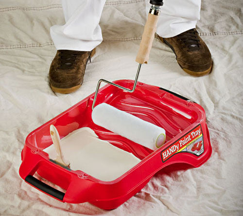 Handy Paint Tray, In Action.