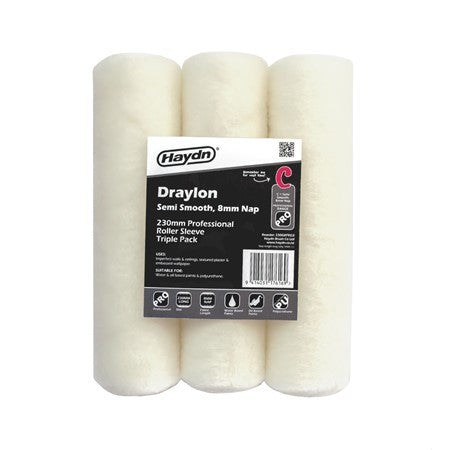 Haydn 270mm Professional Draylon 8mm Nap Sleeve Contractors Pack