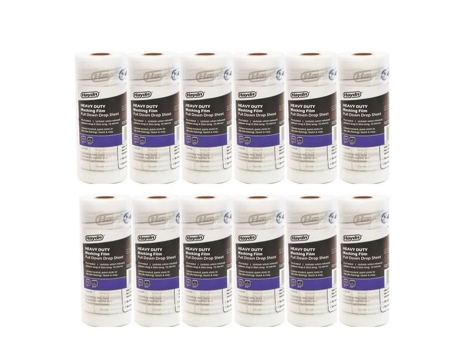 Haydn Masking Film Pre-folded 16 Micron 1800mm x 50m