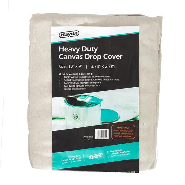 Heavy Duty Canvas Painters Drop Sheets 12 x 9 Millin