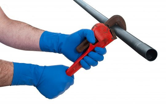 Disposable High-Risk Extended Cuff Latex Gloves Promo 1